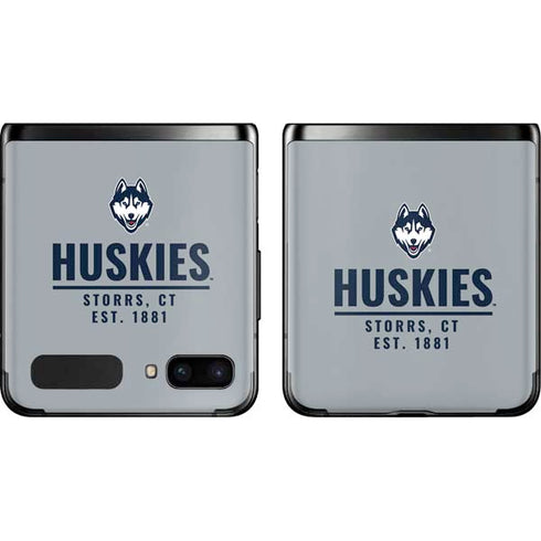 University of Connecticut Huskies Est 1881 Galaxy Z Flip Skin