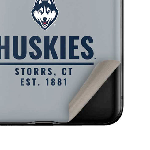 University of Connecticut Huskies Est 1881 Galaxy Z Flip Skin