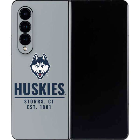 University of Connecticut Huskies Est 1881 Galaxy Z Fold4 5G Skin