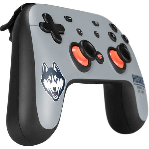 University of Connecticut Huskies Est 1881 Google Stadia Controller Skin