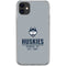 University of Connecticut Huskies Est 1881 iPhone 11 Clear Case