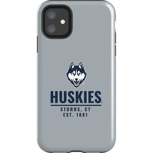 University of Connecticut Huskies Est 1881 iPhone 11 Impact Case