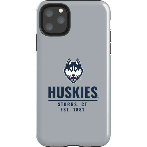 University of Connecticut Huskies Est 1881 iPhone 11 Pro Max Impact Case
