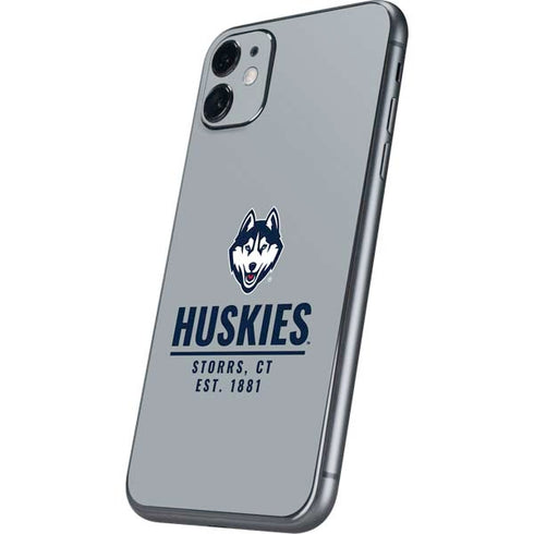 University of Connecticut Huskies Est 1881 iPhone 11 Skin