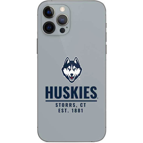University of Connecticut Huskies Est 1881 iPhone 12 Pro Skin