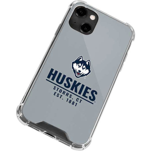 University of Connecticut Huskies Est 1881 iPhone 13 Clear Case