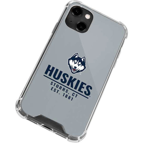 University of Connecticut Huskies Est 1881 iPhone 14 Clear Case
