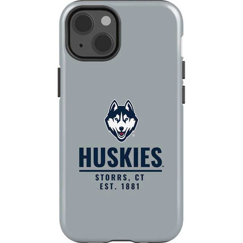 University of Connecticut Huskies Est 1881 iPhone 15 Impact Case