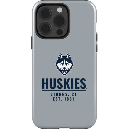 University of Connecticut Huskies Est 1881 iPhone 14 Pro Impact Case
