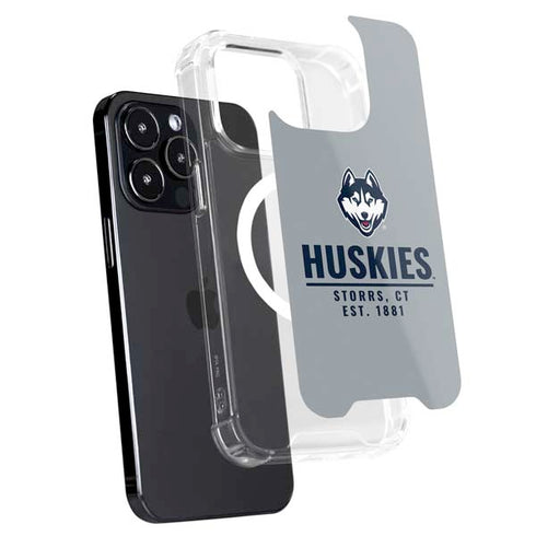 University of Connecticut Huskies Est 1881 iPhone 15 Pro MagSafe Case