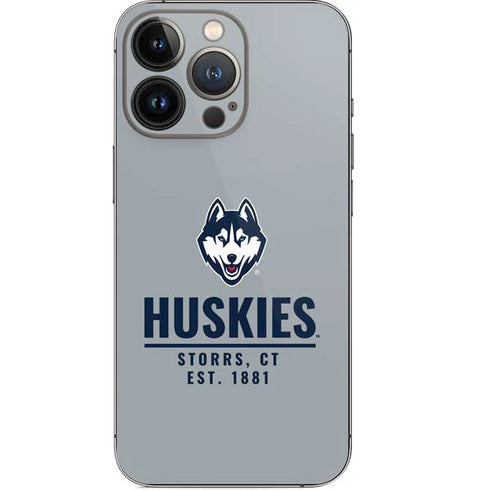 University of Connecticut Huskies Est 1881 iPhone 15 Pro Skin