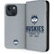 University of Connecticut Huskies Est 1881 iPhone 15 Plus Folio Case