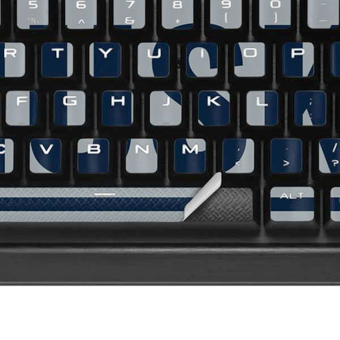 University of Connecticut Huskies Est 1881 K95 RGB PLATINUM Mechanical Gaming Keyboard Skin