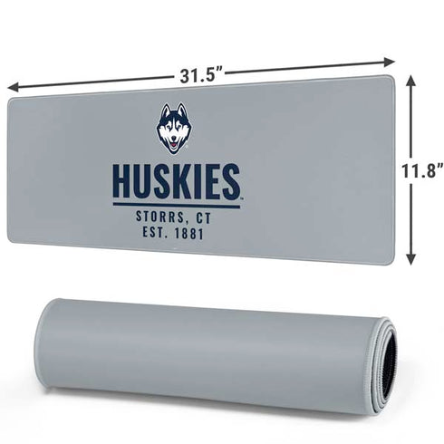 University of Connecticut Huskies Est 1881 Gaming Mouse Pad