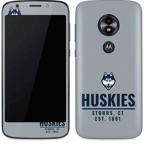University of Connecticut Huskies Est 1881 Moto E5 Play Skin