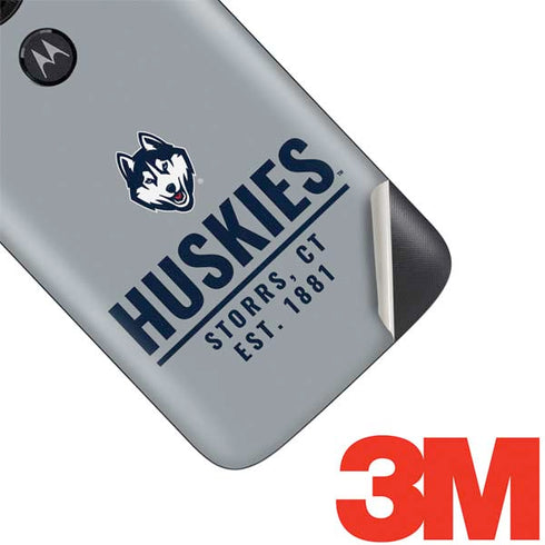 University of Connecticut Huskies Est 1881 Moto E5 Play Skin