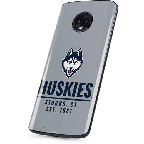 University of Connecticut Huskies Est 1881 Moto G6 Skin