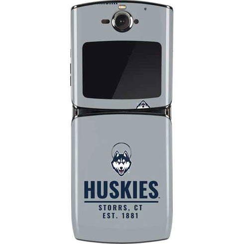 University of Connecticut Huskies Est 1881 Motorola RAZR Skin