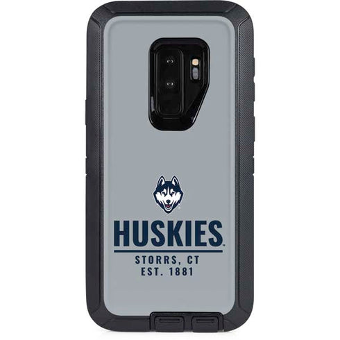 University of Connecticut Huskies Est 1881 Otterbox Defender Galaxy Skin
