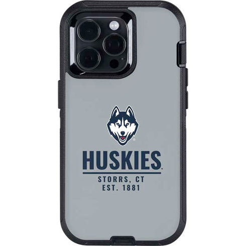 University of Connecticut Huskies Est 1881 Otterbox Defender iPhone Skin