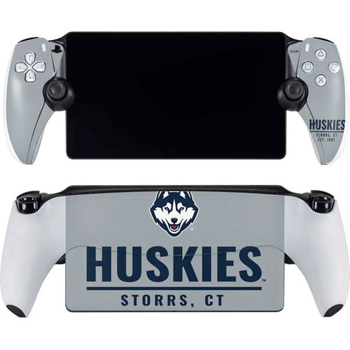 University of Connecticut Huskies Est 1881 PlayStation Portal Remote Player Skin