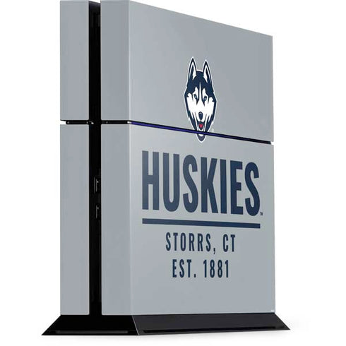 University of Connecticut Huskies Est 1881 PS4 Console Skin
