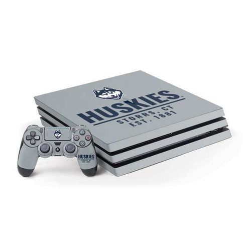 University of Connecticut Huskies Est 1881 PS4 Pro Bundle Skin