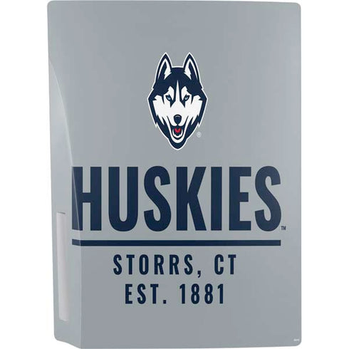 University of Connecticut Huskies Est 1881 PS5 Console Skin