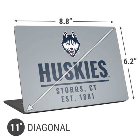 University of Connecticut Huskies Est 1881 Universal Laptop 11in (8.8 x 6.2in) Skin