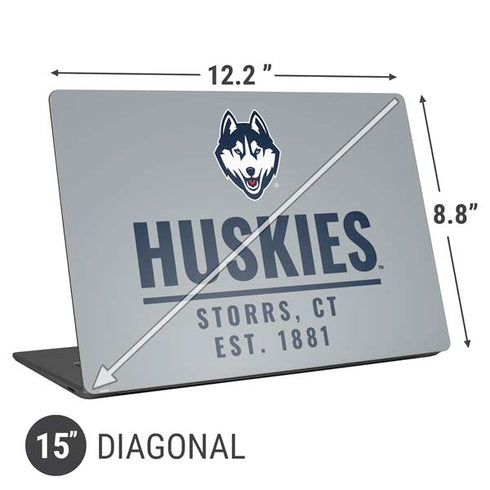University of Connecticut Huskies Est 1881 Universal Laptop 15in (12.2 x 8.8in) Skin