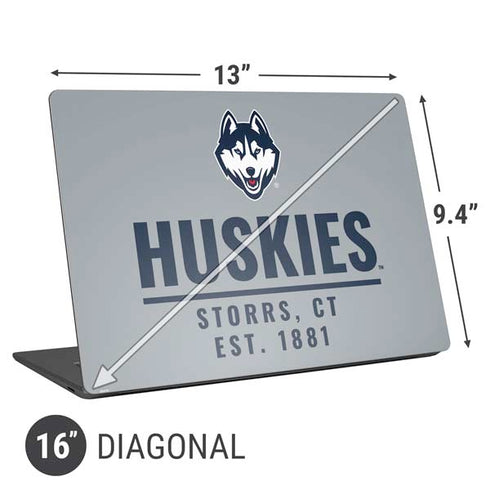 University of Connecticut Huskies Est 1881 Universal Laptop 16in (13 x 9.4in) Skin