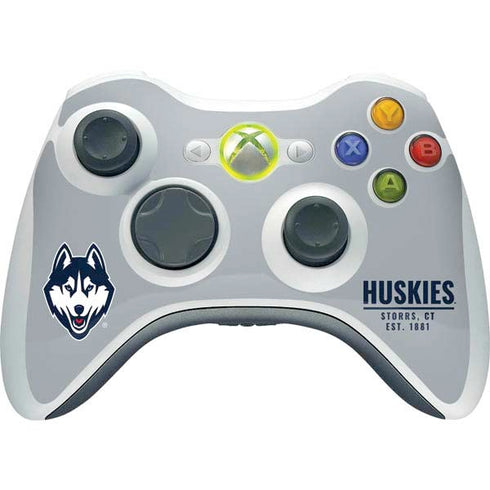 University of Connecticut Huskies Est 1881 Xbox 360 Wireless Controller Skin