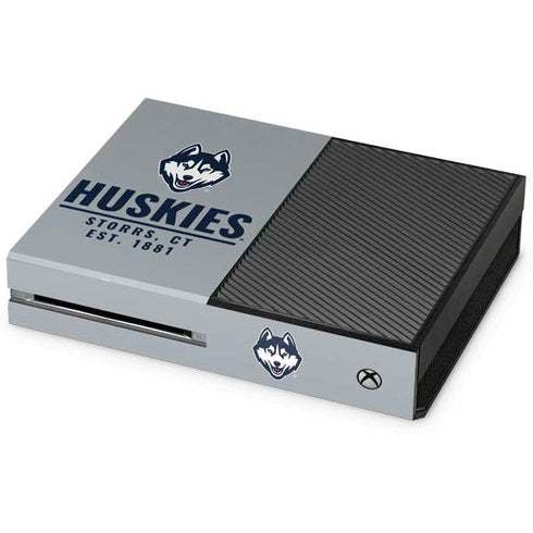 University of Connecticut Huskies Est 1881 Xbox One Console Skin
