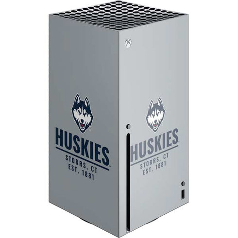 University of Connecticut Huskies Est 1881 Xbox Series X Console Skin