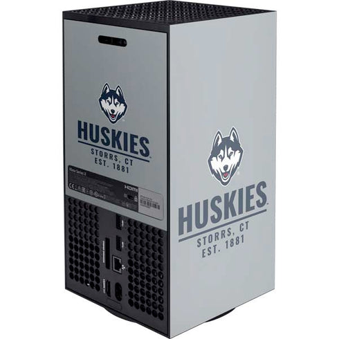 University of Connecticut Huskies Est 1881 Xbox Series X Console Skin