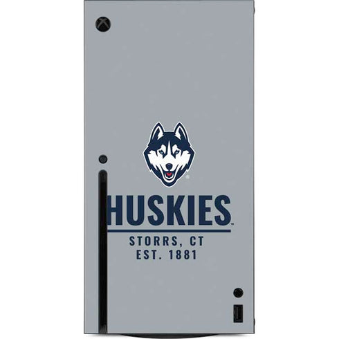 University of Connecticut Huskies Est 1881 Xbox Series X Console Skin