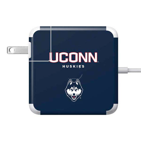 University of Connecticut Huskies UConn 85W Power Adapter (15 and 17 inch MacBook Pro Charger) Skin