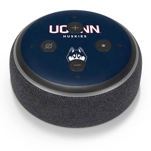 University of Connecticut Huskies UConn Amazon Echo Dot Skin