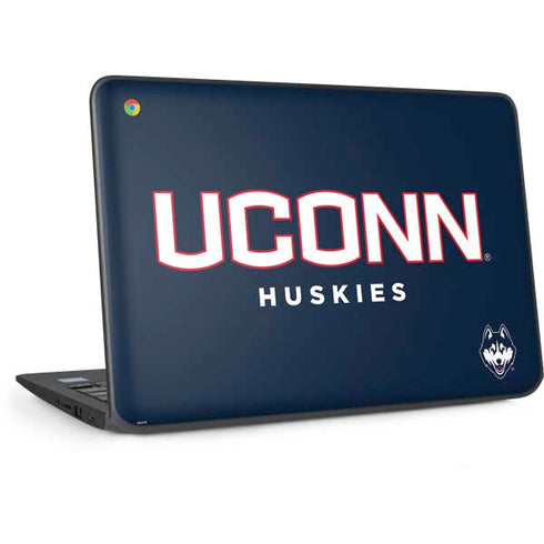 University of Connecticut Huskies UConn HP Chromebook Skin