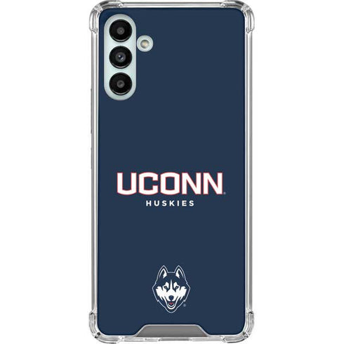 University of Connecticut Huskies UConn Galaxy A13 5G Clear Case