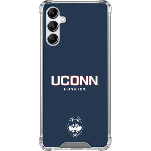 University of Connecticut Huskies UConn Galaxy A14 5G Clear Case