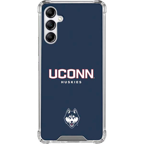 University of Connecticut Huskies UConn Galaxy A15 5G Clear Case