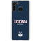 University of Connecticut Huskies UConn Galaxy A21 Clear Case