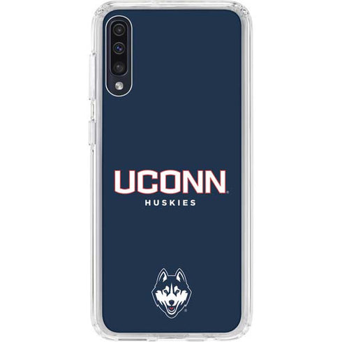 University of Connecticut Huskies UConn Galaxy A50 Clear Case