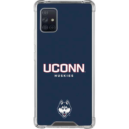 University of Connecticut Huskies UConn Galaxy A51 5G Clear Case