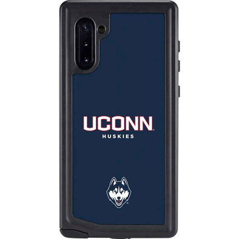 University of Connecticut Huskies UConn Galaxy Note 10 Waterproof Case