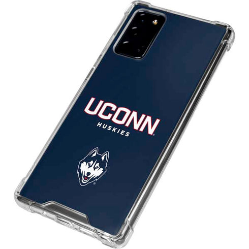 University of Connecticut Huskies UConn Galaxy Note20 5G Clear Case