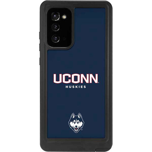 University of Connecticut Huskies UConn Galaxy Note20 5G Waterproof Case