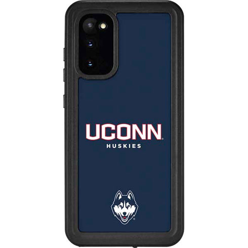 University of Connecticut Huskies UConn Galaxy S20 Waterproof Case