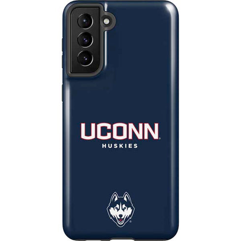University of Connecticut Huskies UConn Galaxy S21 FE Pro Case